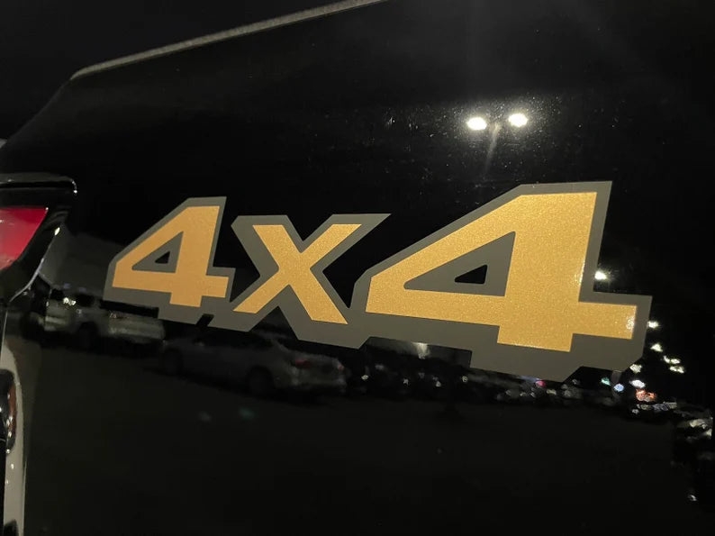 4x4 Decal