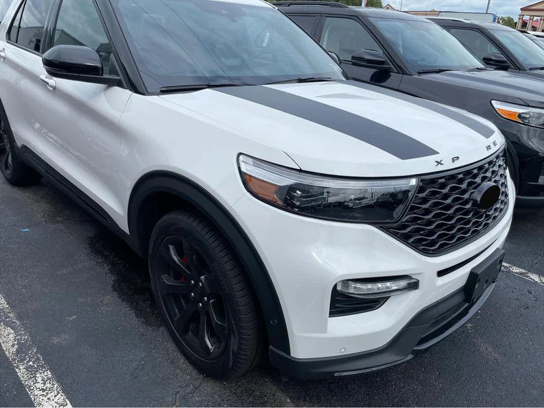 Hood Graphics by LUDesignsNY's Custom Created & Sized to fit on a 20-25 Ford Explorer