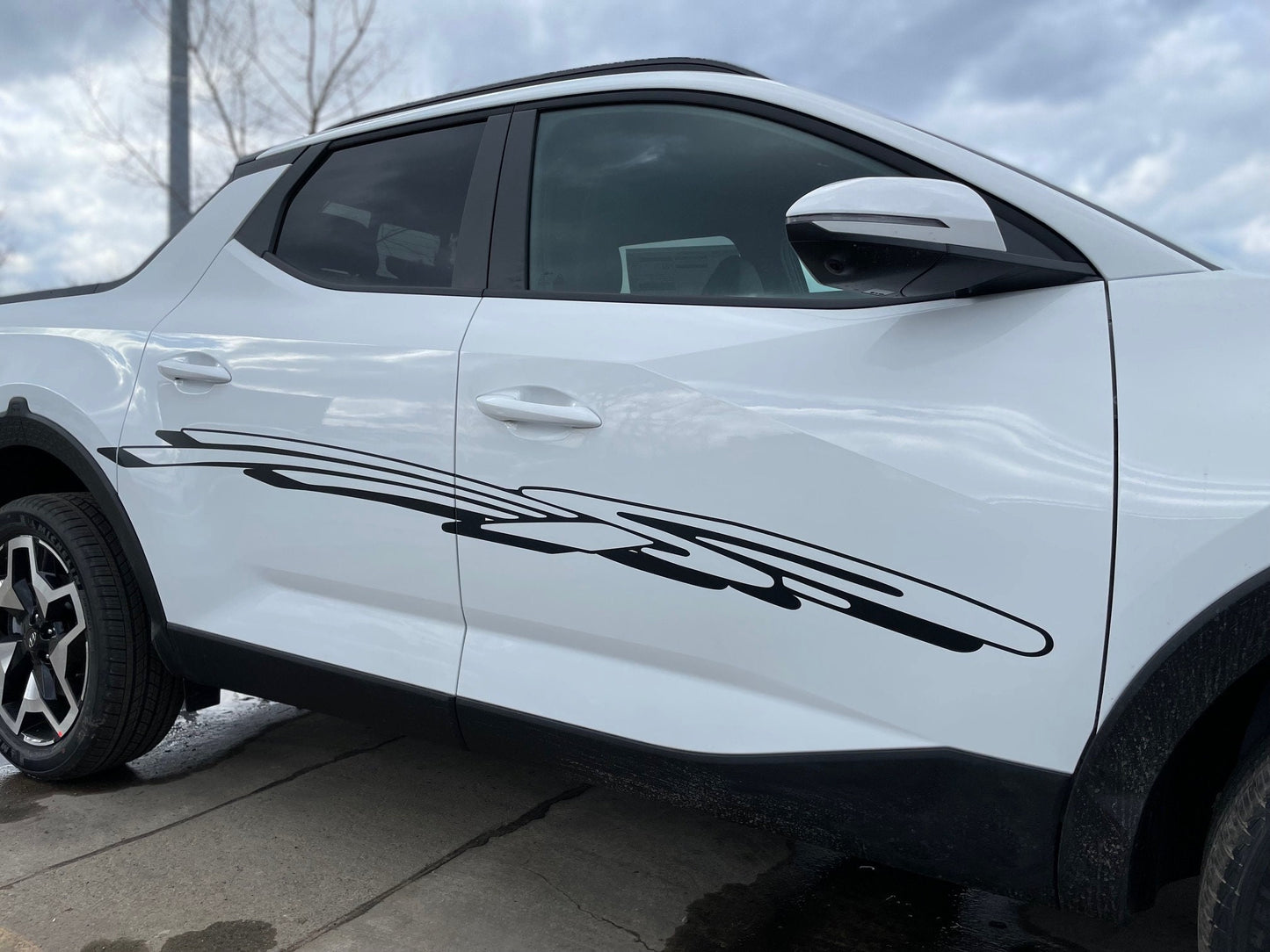 Body Side Graphics Compatible with the Hyundai Santa Cruz