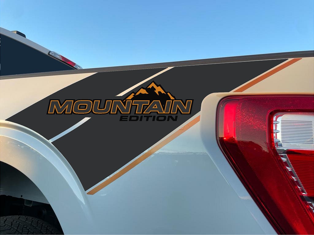 Bedside Graphic by LUDesignsNY Custom Created & Sized to fit a 2021-2025 Ford F-150