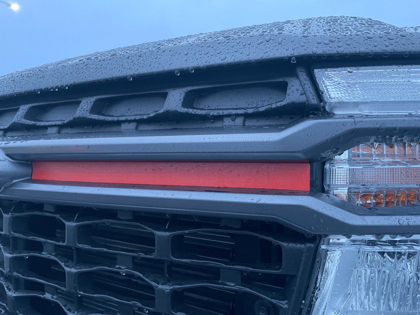 Grille Stripe Decal by LUDesignsNY Custom Created & Sized to fit on a 2022-24 Ford Maverick