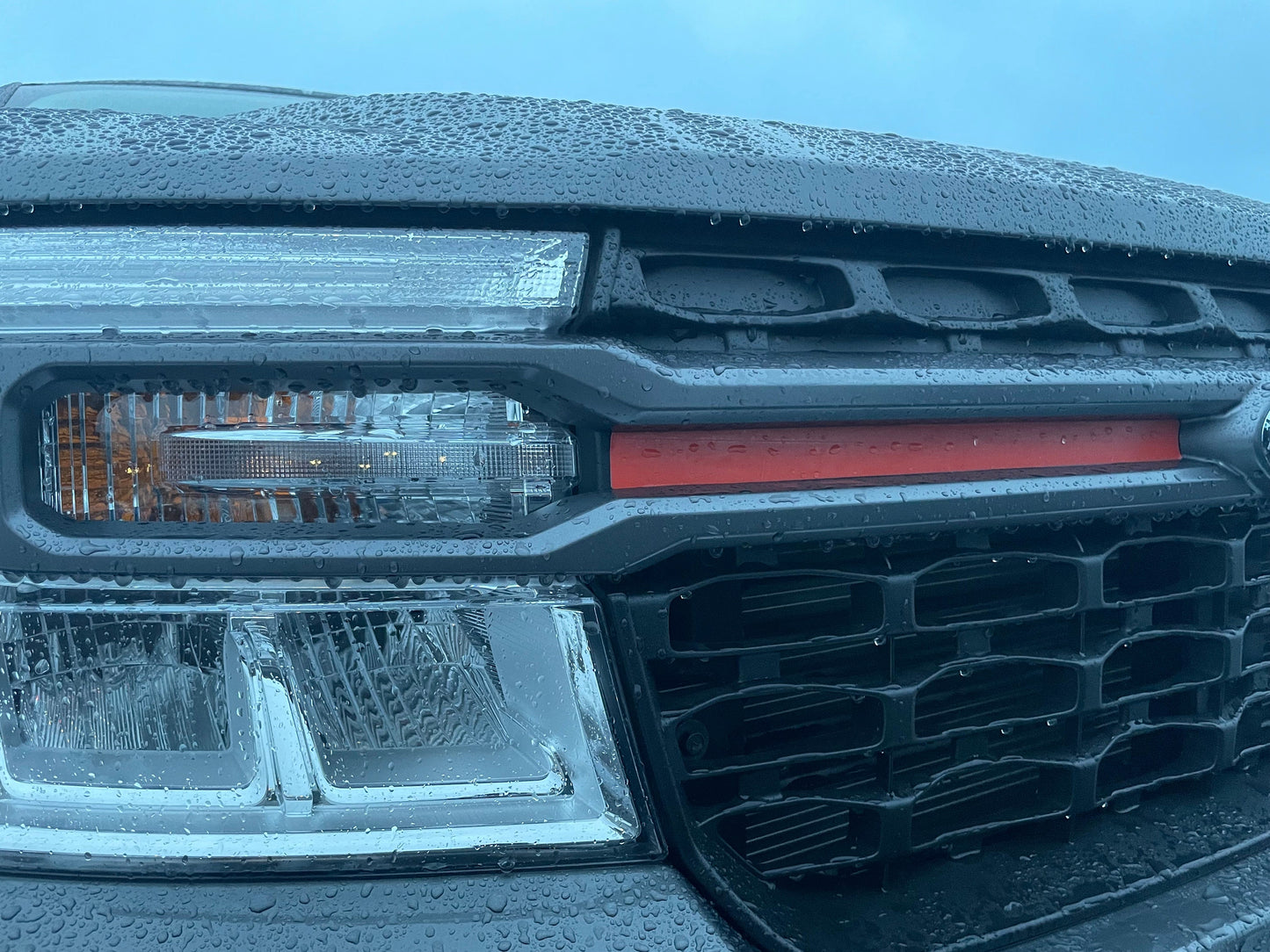 Grille Stripe Decal by LUDesignsNY Custom Created & Sized to fit on a 2022-24 Ford Maverick