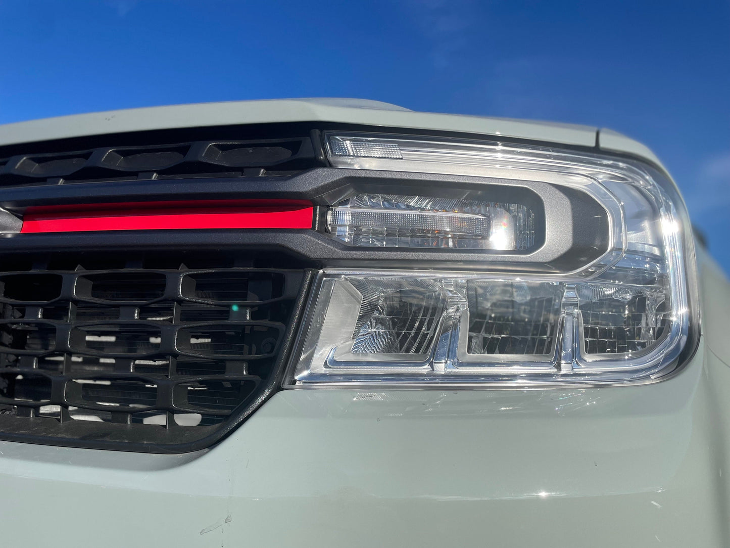 Grille Stripe Decal by LUDesignsNY Custom Created & Sized to fit on a 2022-24 Ford Maverick