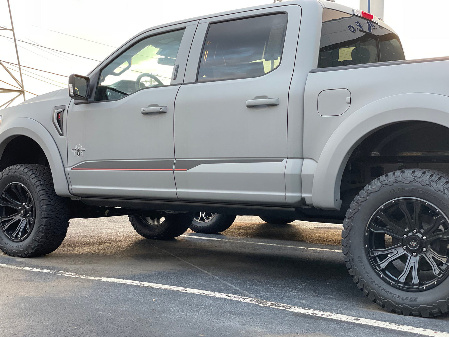 Rocker Stripes by LUDesignsNY Custom Created & Sized to fit a 2021-2025 Ford F-150