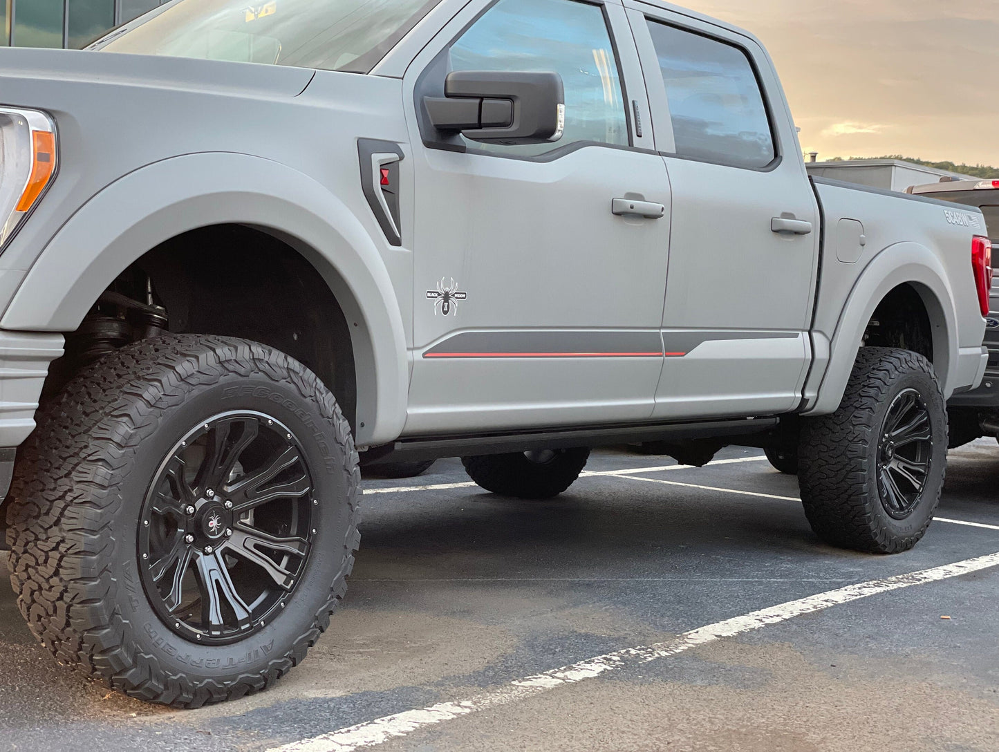 Rocker Stripes by LUDesignsNY Custom Created & Sized to fit a 2021-2025 Ford F-150