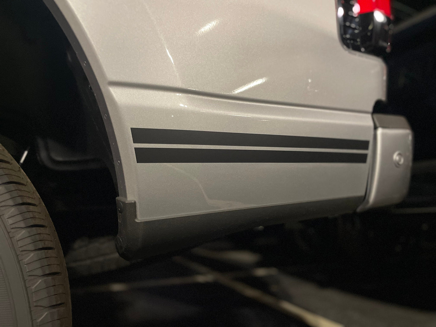 Premium Rocker Stripe by LUDesignsNY Custom Created & sized to fit a 22-24 Ford F-150 Lightning