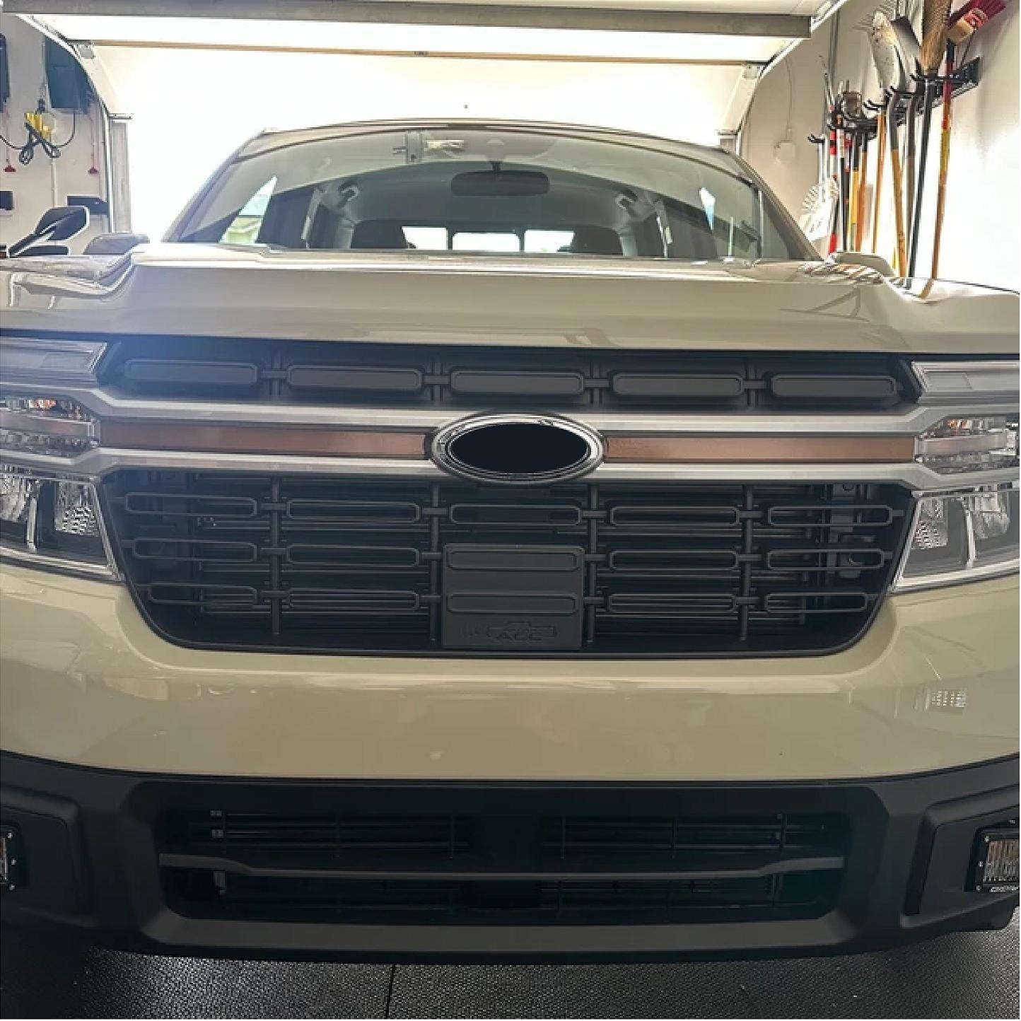 Grille Stripe Decal by LUDesignsNY Custom Created & Sized to fit on a 2022-24 Ford Maverick