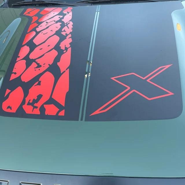 Hood Stripes by LUDesignsNY Custom Created and Sized to fit a 2022-25 Nissan Frontier