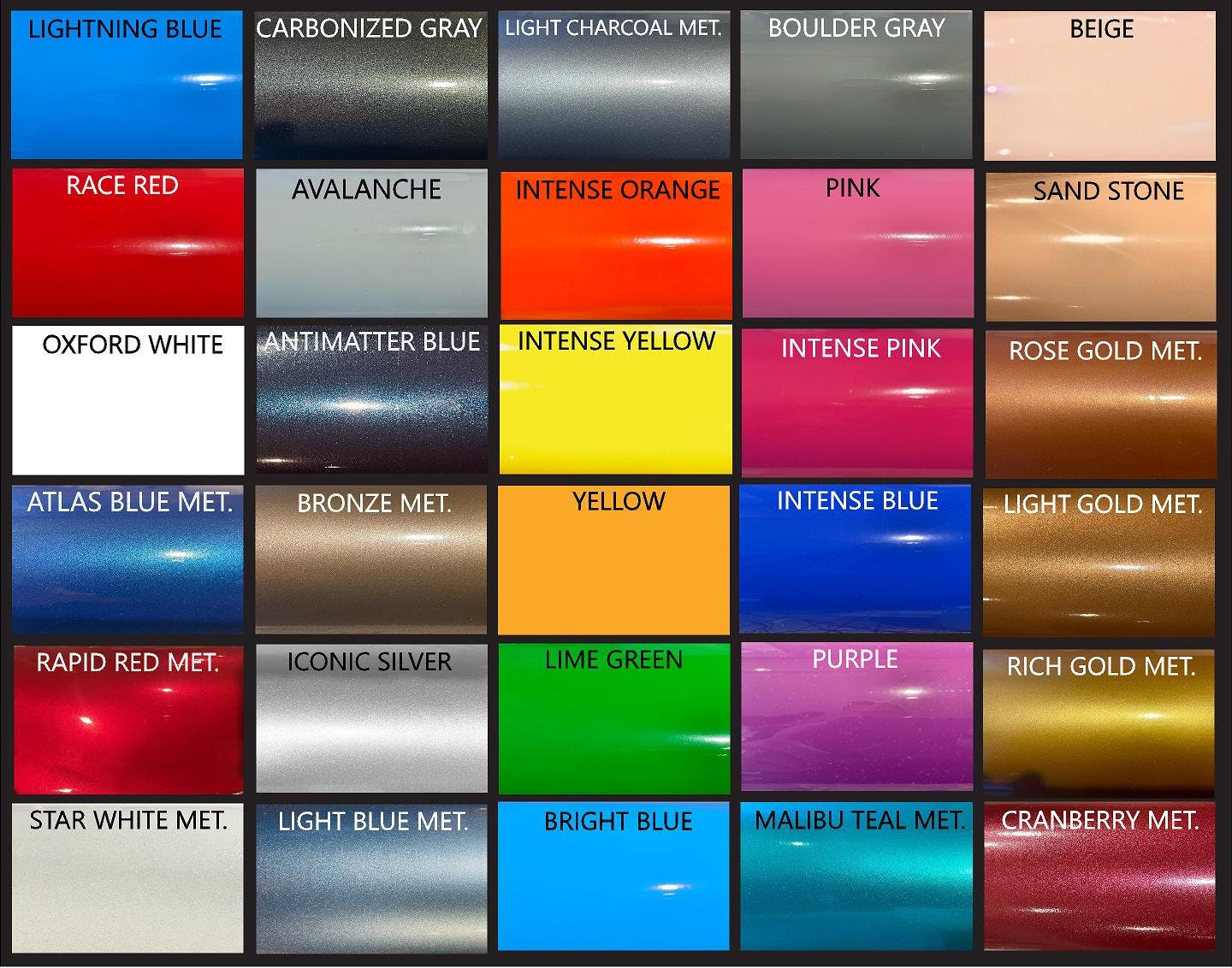 Grille Stripe Decal by LUDesignsNY Custom Created & Sized to fit a 2022-2025 Ford F-150 Lightning