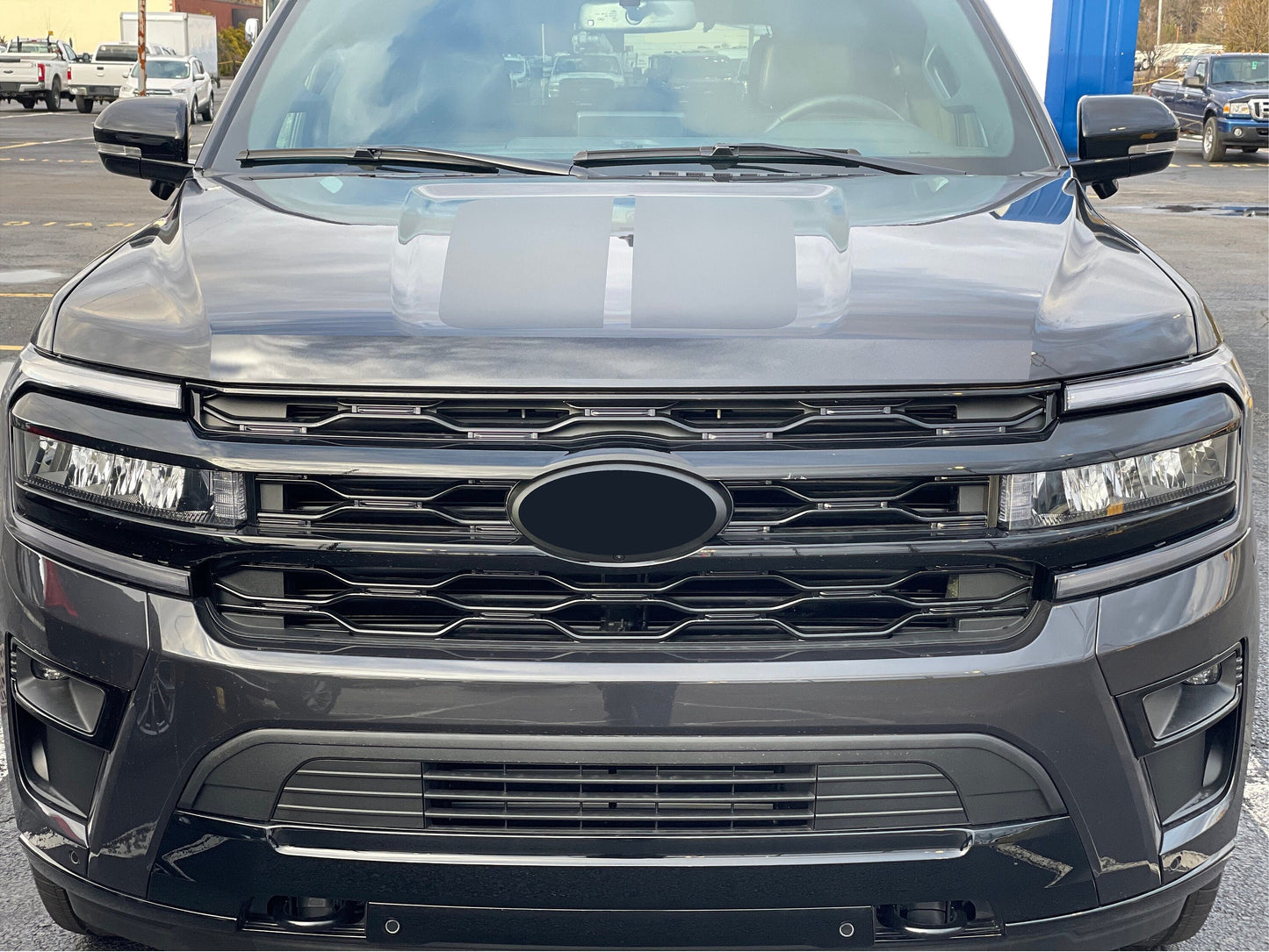 Hood Graphics by LUDesignsNY's Custom Created & Sized to fit on a 22-24 Ford Expedition