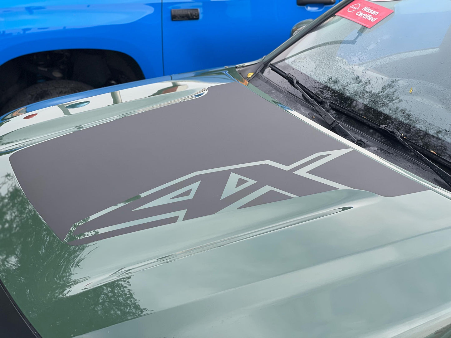 Hood Stripes by LUDesignsNY Custom Created and Sized to fit a 2022-25 Nissan Frontier