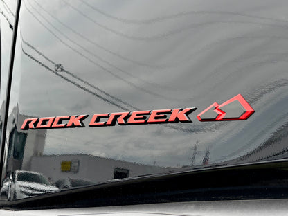 Premium Decals for 2025-2026 Nissan Rogue Rock Creek Edition w/ LIFETIME REPLACEMENT. Change the color of your existing emblems!