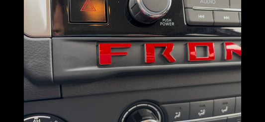 Premium Interior Decal compatible with the 2025-26 Nissan Frontier SV, SL, S Model. Installation Video Included. Extra Set Included!