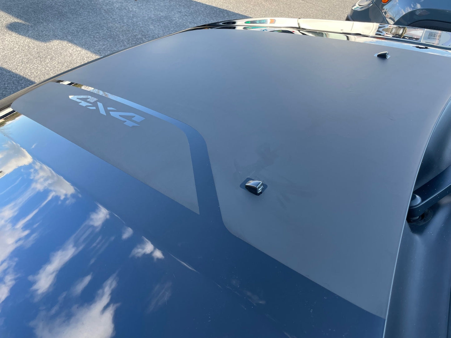 Hood Graphics by LUDesignsNY's Custom Created & Sized to fit on a 17-24 Jeep Compass