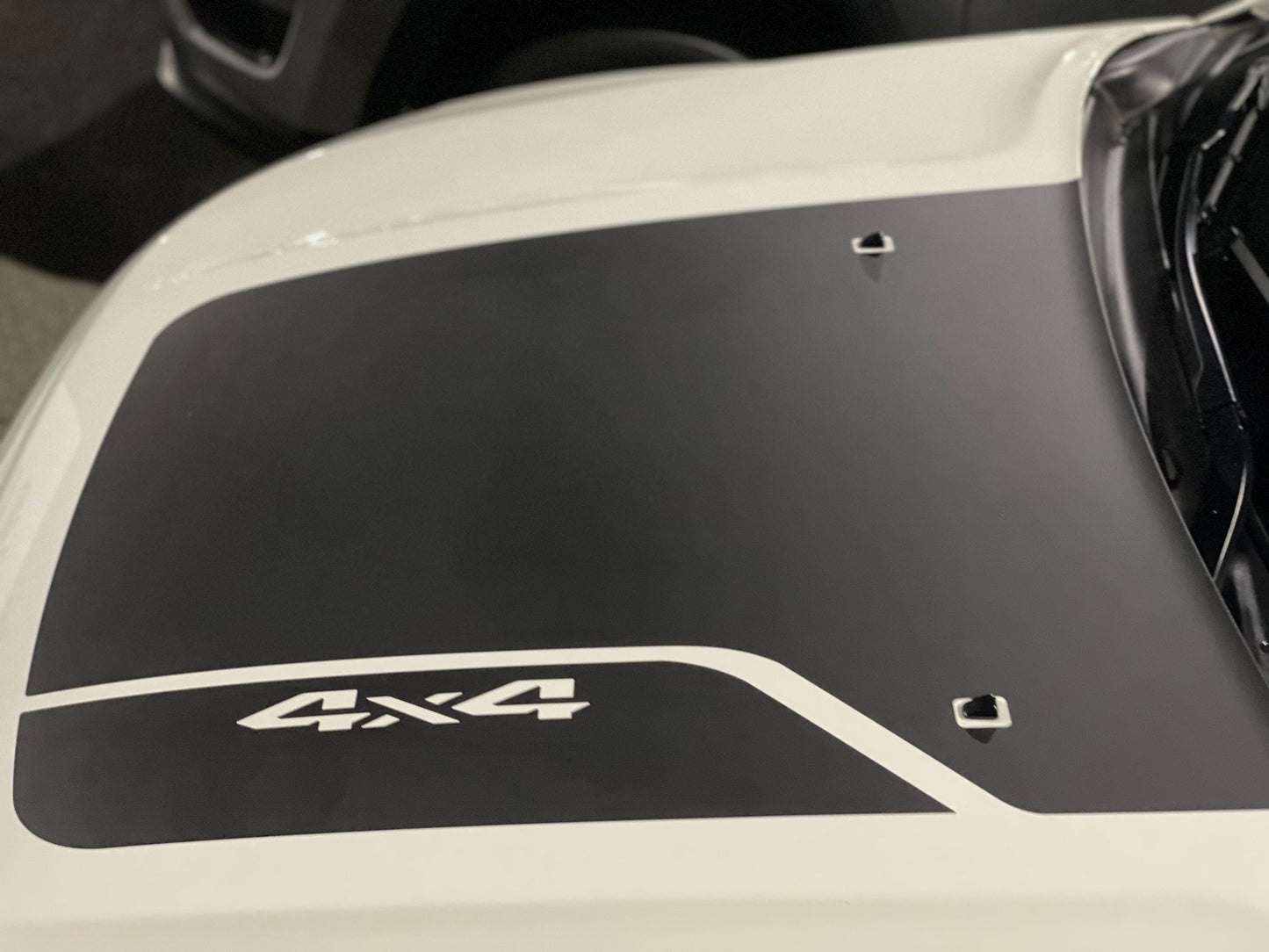 Hood Graphics by LUDesignsNY's Custom Created & Sized to fit on a 17-24 Jeep Compass