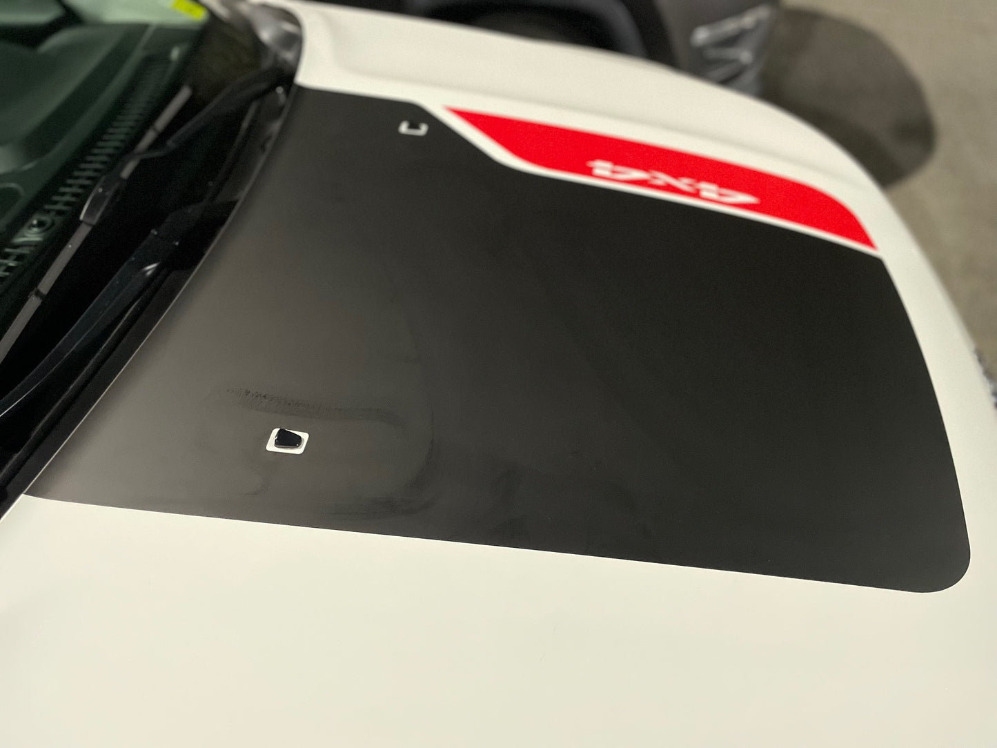 Hood Graphics by LUDesignsNY's Custom Created & Sized to fit on a 17-24 Jeep Compass