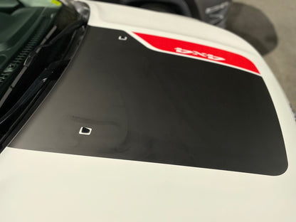 Hood Graphics by LUDesignsNY's Custom Created & Sized to fit on a 17-24 Jeep Compass