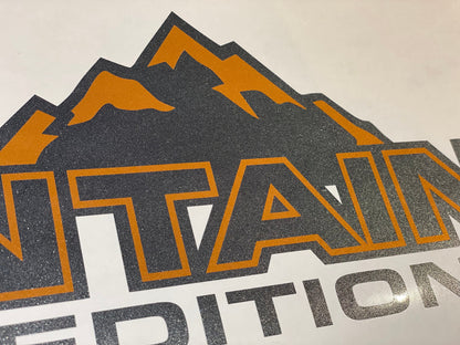 Mountain Edition Bodyside Graphics