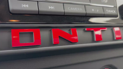 Premium Interior Decal compatible with the 2025-26 Nissan Frontier SV, SL, S Model. Installation Video Included. Extra Set Included!