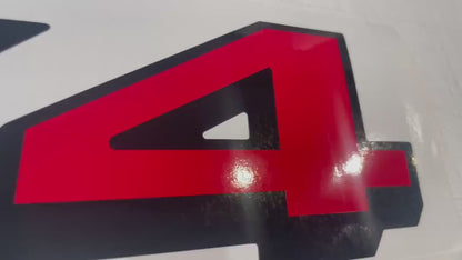 4x4 Decal